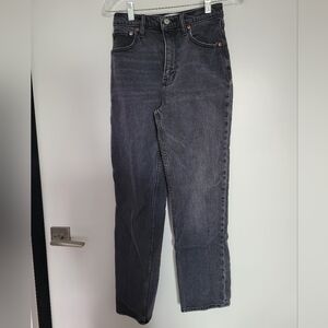 Curve Love 90s Straight Black Jeans